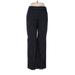 Ann Taylor Dress Pants - Mid/Reg Rise: Blue Bottoms - Women's Size 2 Petite