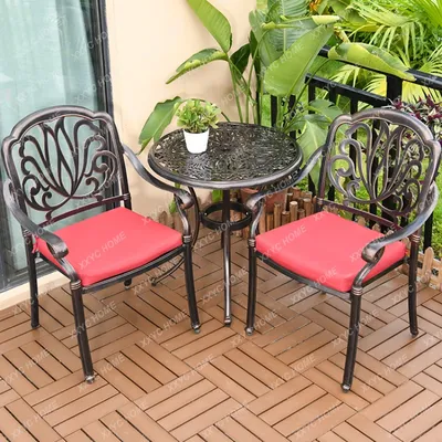 Small round deals table for balcony