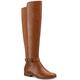 Style & Co. Womens Kimmball Faux Leather Tall Over-The-Knee Boots, Tan, 6.5 UK