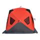 Tents, Windproof And Cold-proof Thickened Cotton Ice Fishing Camping Portable Warm Big Tent Automatic 3-4 Person Winter camping tent (Color : Red)