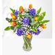Hyacinth & Tulips -Flowers - Fresh Bouquet - Birthday Flowers - Flowers Next Day - Thank You Flowers - Anniversary Flowers - Occasion Flowers - Get Well Flowers - Fresh Cut Flowers