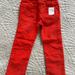 J. Crew Bottoms | J Crew Crew It’s Slim Red Pants Size 3 | Color: Red | Size: 3tg