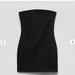 Zara Dresses | Black Denim Mini Zara | Color: Black | Size: L