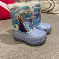Disney Shoes | Disney Frozen Snow Boots - Like New | Color: Blue/White | Size: 7bb