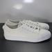 Adidas Shoes | Adidas Nizza Trefoil Low Sz 10.5 Mens 006367 Cloud White Canvas Casual Sneakers | Color: White | Size: 10.5