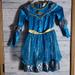 Disney Costumes | Kids Brave Dress Costume Sz 4-6x | Color: Blue | Size: 4-6x