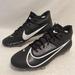 Nike Shoes | Men Nike Vapor Edge Elite 360 2 Football Cleats Black Da5457-010 Size 12 | Color: Black/White | Size: 12