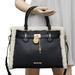 Michael Kors Bags | Michael Kors Hamilton Md Satchel Black | Color: Black/Gold | Size: Os