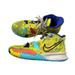 Nike Shoes | Nike Kyrie 7 Gs 1 World 1 People Yellow Green White Red Ct4080-700 4 Youth | Color: Blue/Yellow | Size: 4b