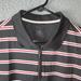 Adidas Shirts | Adidas Climacool Men's Golf Polo Shirt Black Red White Xl Polyester | Color: Black/Red | Size: Xl