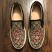 Gucci Shoes | Gucci Leather Dublin Snake Gg Canvas Low Top Slip On Sneakers. Sz 10.5 | Color: Black/Cream | Size: 10.5