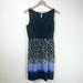 Anthropologie Dresses | Anthropologie | Maeve Silk Ombre Sleeveless Polka Dot Dress | Color: Black/Blue | Size: M