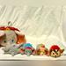 Disney Toys | Disney Tsum Tsum - Dumbo 75th Anniversary Small Tote 9 1/2" Plus 4 Minis | Color: Gray | Size: Osbb