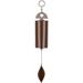 Arlmont & Co. Saito 14" Antique Copper Wind Chimes Windbell Metal in Brown | 14.2 H x 2.4 W x 2.4 D in | Wayfair ED744D7C12814469BBA32DC8C69078A6