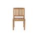 Willow Creek Designs Huntington Fabric Mission Back Side Chair Sunbrella®/Wood/Upholstered/Canvas in Gray/Black/Brown | Wayfair HUN-DIN-ALC-54048