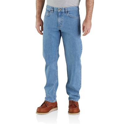 Carhartt Men's Relaxed Fit 5 Pocket Jean (Size 36-32) Cove, Cotton