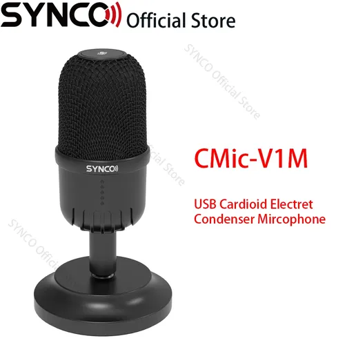 Synco Cmic V1M Laptop Mikrofon Professionelle Mikrofon Karaoke Mic Pro Audio Ausrüstung Usb Mikrofon für Gesang Pc Computer