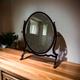 Antique Oval Dressing Mirror late 19th Century Victorian