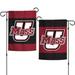 University of Massachusetts Minutemen 12.5â€� x 18 Double Sided Yard and Garden College Banner Flag Is Printed in the USA