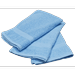 4 Pack 16 x 27 Light Blue Cotton Hand Towels | Gym Spa Hair Salon Bath