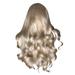 Beauty Clearance Under $15 Long Blonde Curly Hair With Bangs Wigs For Women Curly Hair Wig Multicolor One Size