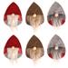 NUOLUX 6Pcs Christmas Cloth Forest Man Tableware Covers Dinner Tool Suit Table Ornament