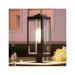 CodYinFI Luxury Modern Farmhouse Outdoor Post/Pier Light Large Size: 20.5 H x 7 W with Industrial Style Estate Bronze Finish UQL1353 from The Quincy Collection