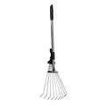 NUOLUX Handle Leaf Rake Garden Leaf Picker Cleaning Tools Kids Lawn Mower Collector Child