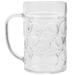 530ml Plastic Clear Water Mug Beer Cup Home Bar Party Drinking Cup with Handle