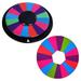 HEMOTON 1 Set of Amusement Fortune Game Rotating Wheel Party Supplies Drinking Game Turntable