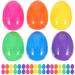 NUOLUX 50pcs Easter Eggs Empty Eggs Plastic Egg Playthings Fillable Plastic Easter Eggs