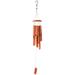 2 Pcs Wind Chime Vintage Decor Simple Wind Bell Wind Bell Pendant Wind Chime Bell Hanging Decor Light Tone