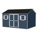 Little Cottage Co. 8 ft. x 12 ft. Value Workshop Wood Storage Shed Precut Kit with Functional Windows and Floor