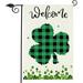 HGUAN St Patricks Day St Patricks Day Garden Flag Double Sided 12 x 18 Inch Yard Flag Spring Seasonal Flag for Outdoor Holiday Decorations