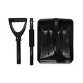 Snow Shovel for Driveway Car Snow Shovel with Handle and Large Capacity for Snow Removal - Portable Shovel for Camping Home Garden