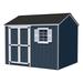 Little Cottage Co. 8 ft. x 8 ft. Value Workshop Wood Storage Shed Precut Kit with Functional Window and Floor