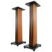 (2) Rockville SS36C Classic Wood Grain 36 Speaker Stands Fits Klipsch R-41PM