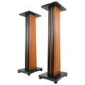 (2) Rockville Classic Wood 36 Speaker Stands Fits Polk Audio TSI 100 Classic