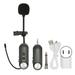 T?3 Wireless Lavalier Microphone UHF Professional Lapel Mic for Meeting Speech PA System 100?240VUS Plug