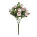 Buodes Deals Clearance Under 5 Artificial Flowers Artificial 5-Pronged Rose Simulation False Silk Bouquet Rural Small Fresh Decorative False Flowers