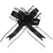 10pcs 11 Inch Extra Large Pull Bow Gift Wrapping - Big Organza Bows in Black