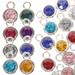 50 Pcs Jewelry Pendant Jewlery A Necklace DIY Jewelry Charms Jewelry Making Gemstone Gemstone Dangle Charms