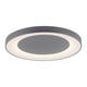 Ceiling lamp dark gray incl. LED with remote control - Meidan