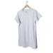 Madewell Dresses | Madewell Mwl Airy Terry Sweatshirt Tee Dress Size S, Sand Color | Color: Gray/White | Size: S