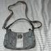 Coach Bags | Coach Signature Canvas Gray Crossbody Bag Monogram Demi | Color: Gray | Size: Os