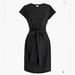 J. Crew Dresses | J Crew Short Sleeve Tie Waist T-Shirt Dress Nwot | Color: Black | Size: S