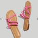 Madewell Shoes | Brand New Madewell Pink Leather Sandals | Color: Pink | Size: 8