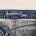 American Eagle Outfitters Jeans | American Eagle Jeans Womens Size 4 Long Straight 77 Denim Low Rise Distressed | Color: Blue | Size: 4