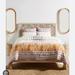Anthropologie Bedding | Anthropologie Lilah Collection Queen Quilt | Color: Cream/Purple | Size: Queen