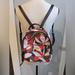 Kate Spade Bags | Kate Spade Jackson Pebbled Leather Floral Small Backpack Purse, Rare Find | Color: Pink/Red | Size: Os